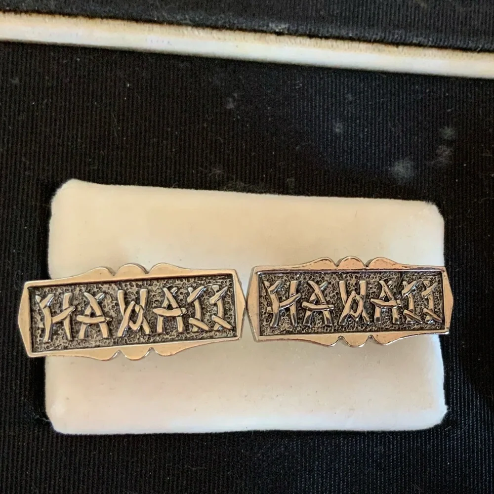 Vintage Hawaii Cuff Links